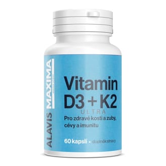 N�hled - ALAVIS MAXIMA Vitamin D3 + K2 60 kapsl�
