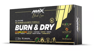 N�hled - Amix Black Line Burn & Dry Blister