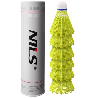 Badmintonové míčky NILS NBL6306 6 ks Badmintonové míčky NILS NBL6306 6 ks