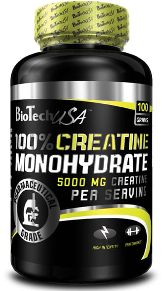 BioTech 100% CREATINE MONOHYDRATE 100g BioTech 100% CREATINE MONOHYDRATE 100g