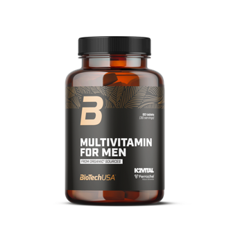 BioTech Multivitamin for Men from organic sources