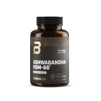 BioTechUSA Ashwagandha KSM-66 60 kapsl�