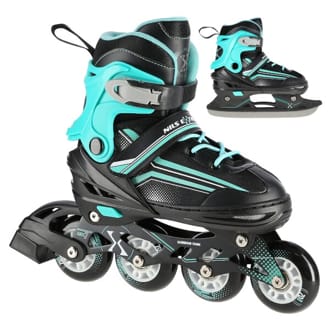 Brusle NILS Extreme NH18190 2v1 černo-modré Brusle NILS Extreme NH18190 2v1 černo-modré