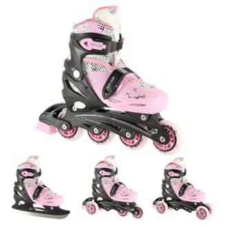 Brusle NILS Extreme NH18331 4v1 růžové Brusle NILS Extreme NH18331 4v1 růžové