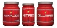 BSN NITRIX 180 + NO-XPLODE 1025g + CELLMASS 800g