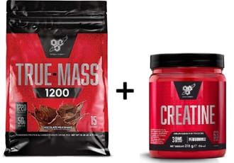 BSN TRUEMASS 1200 +  BSN CREATINE
