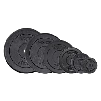Černý litinový kotouč HMS 1,25 kg Černý litinový kotouč HMS 1,25 kg