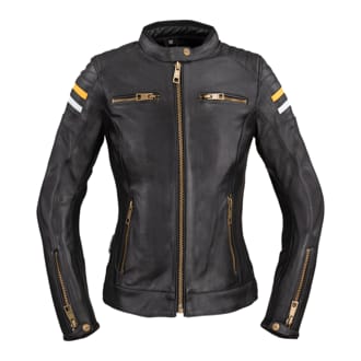 N�hled - D�msk� ko�en� moto bunda W-TEC Stripe Lady