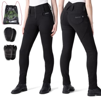 N�hled - D�msk� moto leg�ny W-TEC Nombutta s aramidem