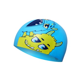 Dětská silikonová čepice NILS Aqua NQC Monster Dětská silikonová čepice NILS Aqua NQC Monster