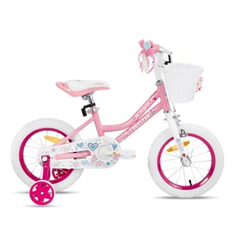 D�tsk� kolo Joystar Angel 14" s ko��kem a kole�ky � 91-119 cm