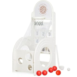 D�tsk� basketbalov� trena�er 2v1 inSPORTline Cirklino