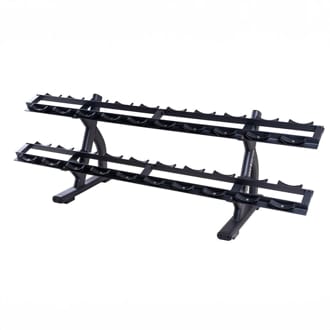 N�hled - Dvou�ad� stojan na jednoru�n� �inky inSPORTline GymRack II � 20 pozic