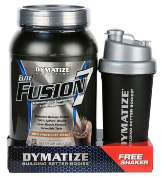 Dymatize ELITE FUSION 7 + Shaker DYMATIZE Dymatize ELITE FUSION 7 + Shaker DYMATIZE