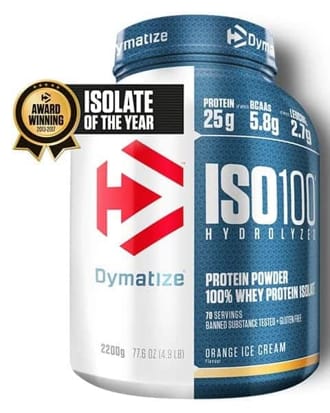 DYMATIZE ISO 100 HYDROLYZED WHEY PROTEIN ISOLATE