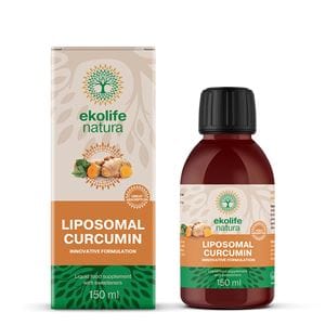 EKOLIFE NATURA Liposomal Curcumin 150ml (Lipozomální kurkumin) EKOLIFE NATURA Liposomal Curcumin 150ml (Lipozomální kurkumin)