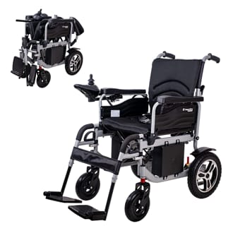 Elektrický invalidní vozík inSPORTline Svanson • 45 kg • do 130kg • až 25km dojezd Elektrický invalidní vozík inSPORTline Svanson • 45 kg • do 130kg • až 25km dojezd