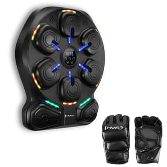 Elektronick� boxersk� ter� HMS TB13 s LED, Bluetooth a rukavicemi (Music Boxing Machine)