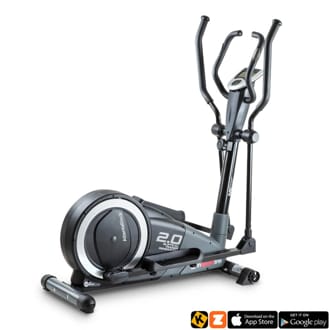 Eliptical inSPORTline Atlanta Black manu�ln�