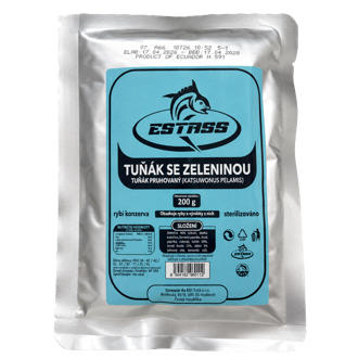 Estass Tu��kov� sal�t se zeleninou 34 % 200 g