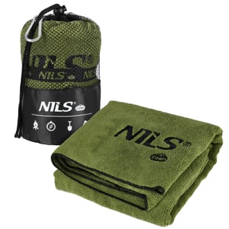 Froté ručník NILS Camp NCR15 khaki Froté ručník NILS Camp NCR15 khaki