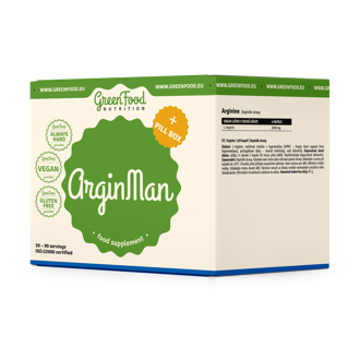 GreenFood ArginMan + Pillbox