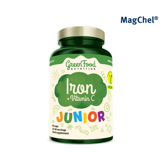 GreenFood Junior �elezo + Vitam�n C