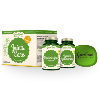 GreenFood Nutrition Vegan Joints Care + Pillbox