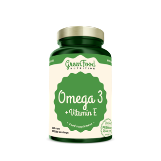 GreenFood Omega 3 + Vitamín E GreenFood Omega 3 + Vitamín E