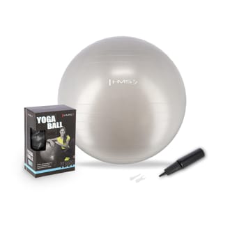 Gymnastický míč HMS YB01N 65 cm šedý Gymnastický míč HMS YB01N 65 cm šedý
