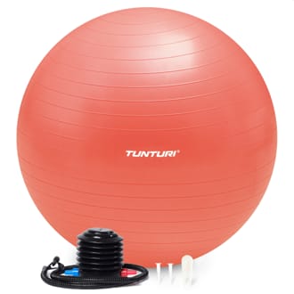 Gymnastický míč s pumpičkou TUNTURI zesílený 75 cm Růžově zlatý Gymnastický míč s pumpičkou TUNTURI zesílený 75 cm Růžově zlatý