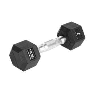 Hexagonální jednoručka HMS 3 kg Hexagonální jednoručka HMS 3 kg