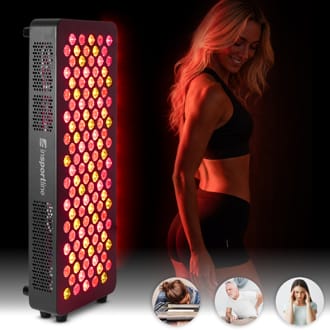 Infra�erven� LED panel inSPORTline Flabor EVO - 120 LED