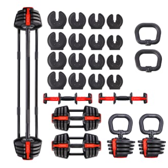 Jednoruční / obouruční variabilní činka HMS SGR18 PRO SET 3v1 40 kg Jednoruční / obouruční variabilní činka HMS SGR18 PRO SET 3v1 40 kg