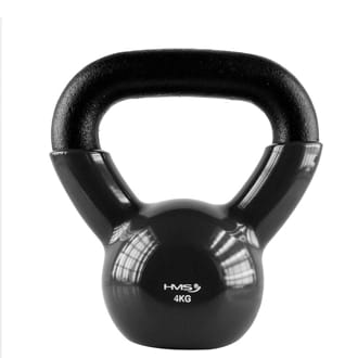 N�hled - Kettlebell pokryt� vinylem HMS KNV04 4 kg, �ern�