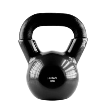 N�hled - Kettlebell pokryt� vinylem HMS KNV08 8 kg, �ern�