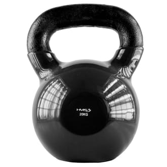 N�hled - Kettlebell pokryt� vinylem HMS KNV20 20 kg, �ern�