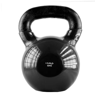N�hled - Kettlebell pokryt� vinylem HMS KNV32 32 kg, �ern�