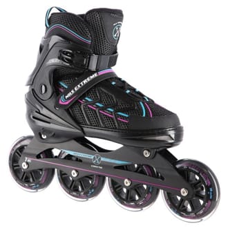 Kole�kov� brusle NILS Extreme NA1128 �erno-fialov�