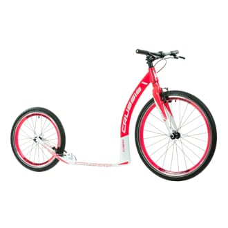 Koloběžka Crussis Cobra 4.2-5 růžovo-bílá 26"/20" Koloběžka Crussis Cobra 4.2-5 růžovo-bílá 26"/20"
