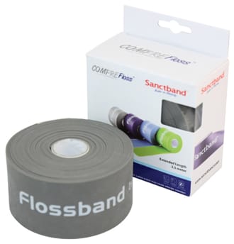 Kompresní guma Flossband by Sanctband 5 cm x 3,5 m Kompresní guma Flossband by Sanctband 5 cm x 3,5 m