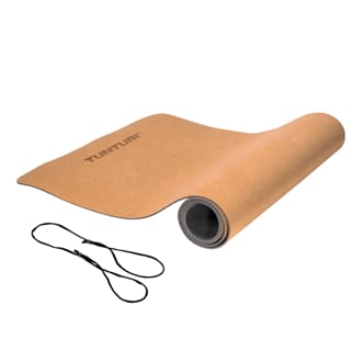 Korkov� podlo�ka na jogu TUNTURI Cork TPE Yoga Mat