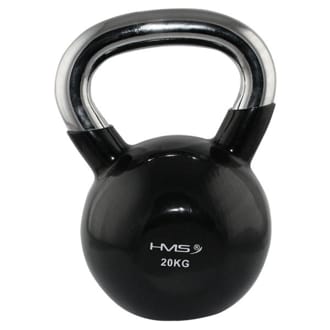 KT 20 KG ČERNÝ KETTLEBELL S CHROMOVANÝM ÚCHOPEM HMS KT 20 KG ČERNÝ KETTLEBELL S CHROMOVANÝM ÚCHOPEM HMS