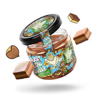 LifeLike Nougat Twister z lískových oříšků Low Sugar LifeLike Nougat Twister z lískových oříšků Low Sugar