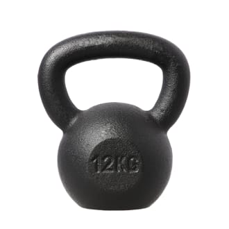 N�hled - Litinov� kettlebell HMS KZG12 12 kg, �ern�