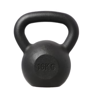 N�hled - Litinov� kettlebell HMS KZG16 16 kg, �ern�