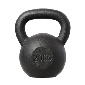 N�hled - Litinov� kettlebell HMS KZG20 20 kg, �ern�