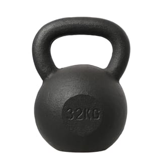 N�hled - Litinov� kettlebell HMS KZG32 32 kg, �ern�