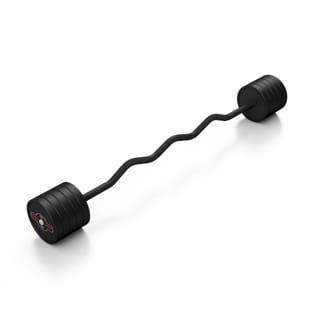 Náhled - Lomená, obouruční činka MARBO MW-SG-45-L, 45 kg, černá Náhled - Lomená, obouruční činka MARBO MW-SG-45-L, 45 kg, černá