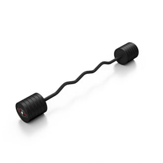 Náhled - Lomená, obouruční činka MARBO MW-SG-50-L, 50 kg, černá Náhled - Lomená, obouruční činka MARBO MW-SG-50-L, 50 kg, černá